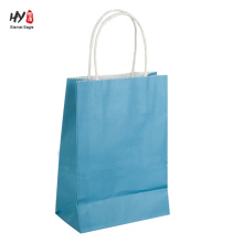 China supply cheap kraft paper shopping tote handle bag